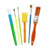 100 Assorted Paint Brush and Applicators in a Cylinder