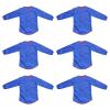Colorations Nylon Washable Smocks, Set of 6, Full Coverage, Smooth feel