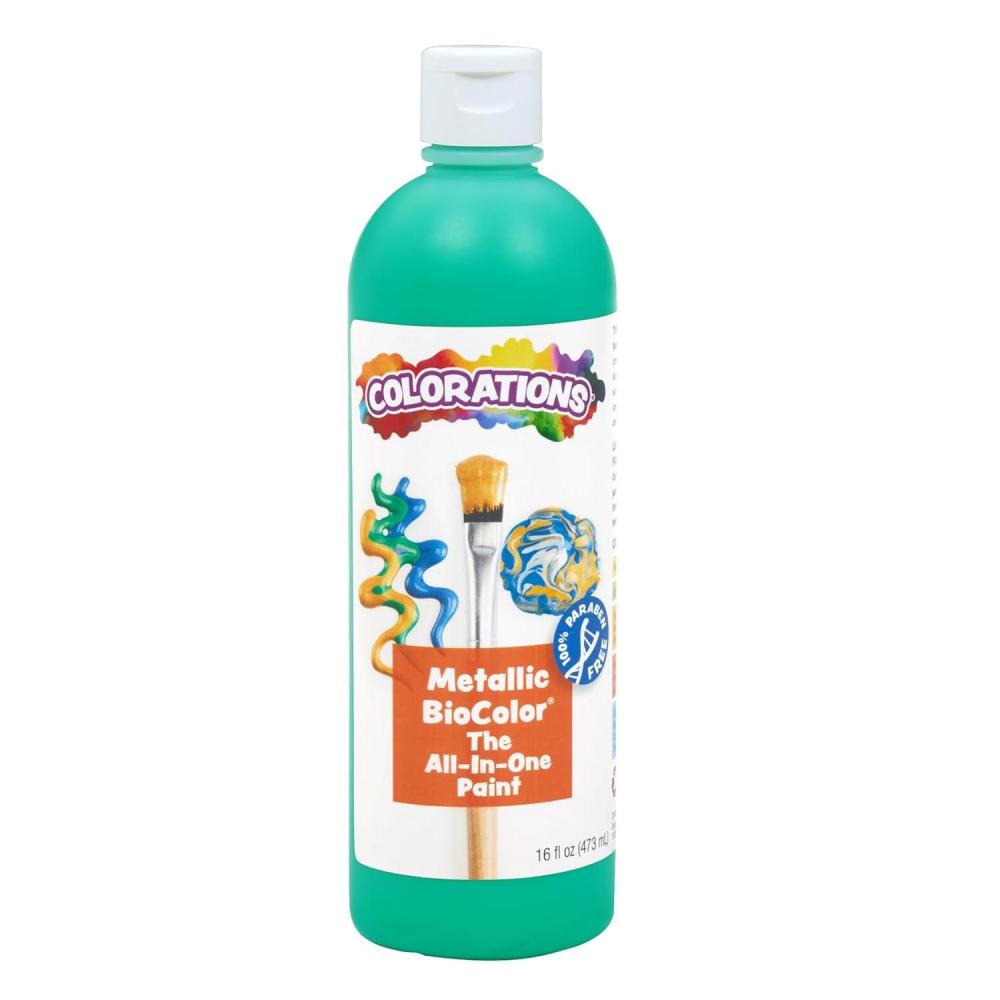 imageMetallic Green BioColor Paint  16 oz