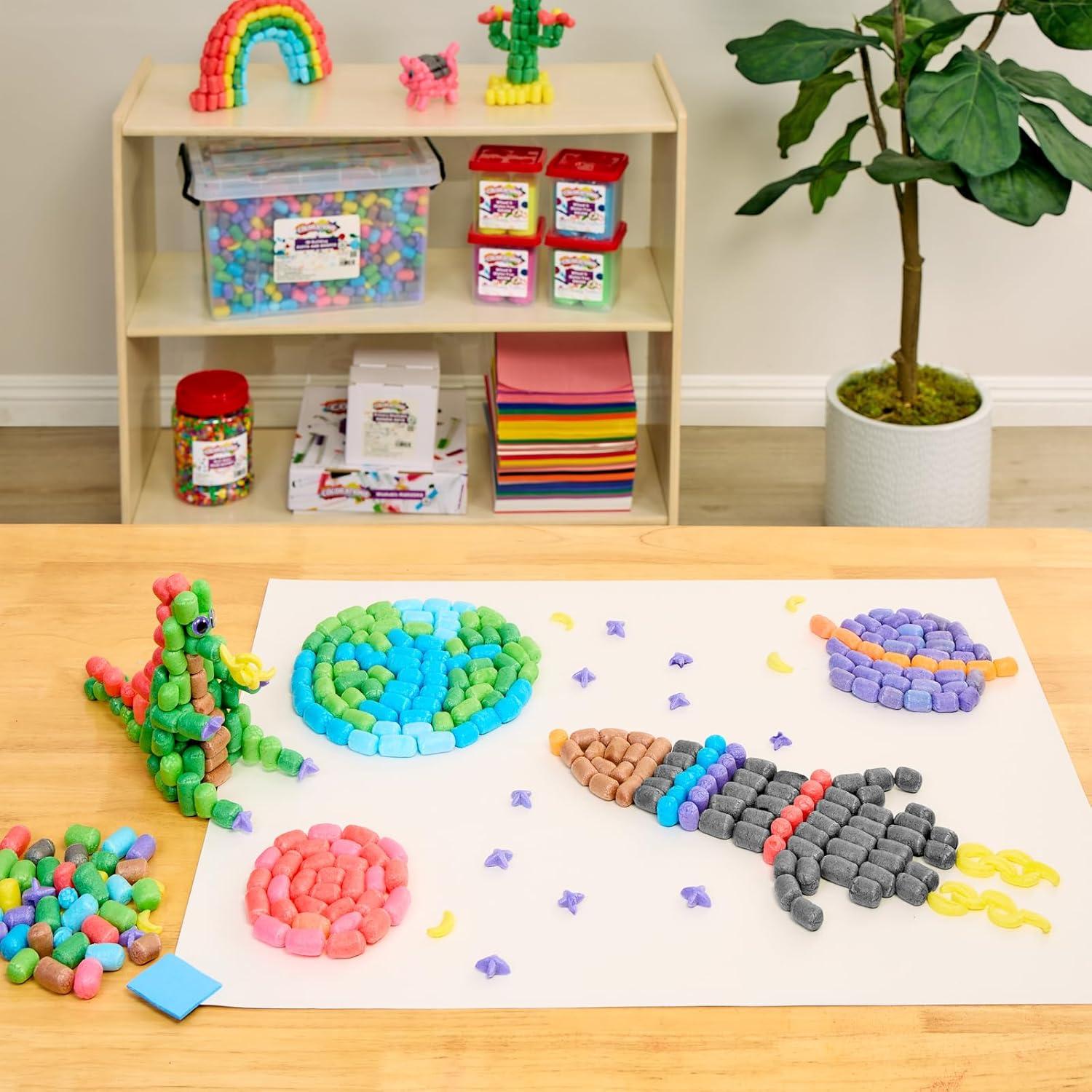 imageColorations 3D Building Puffs  402 Pieces3000 Puffs wBin