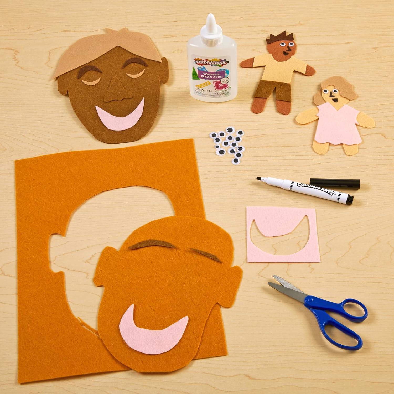 imageColorations Colors Like Me Felt Sheets  40 Sheets