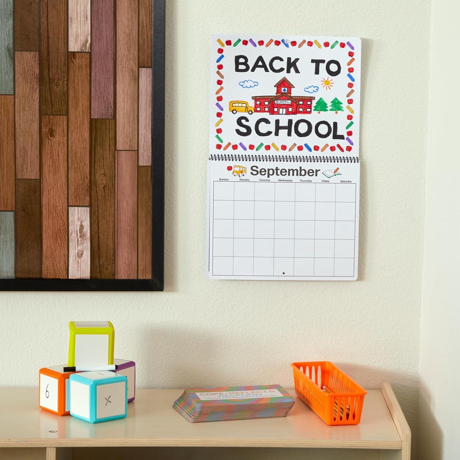 imageColorations Decorate Your Own Calendar Set of 12