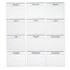 Colorations Decorate Your Own Calendar- Set of 12