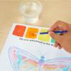Colorations Mess-Free 3 in 1 Paint Set – with Brush 8.5″ W x 11″ L | Coloring for Toddlers, Magic Watercolor, Doodle Palette for Kids