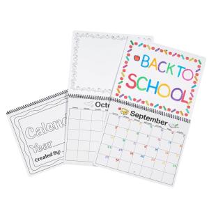 Colorations Decorate Your Own Calendar- Set of 12