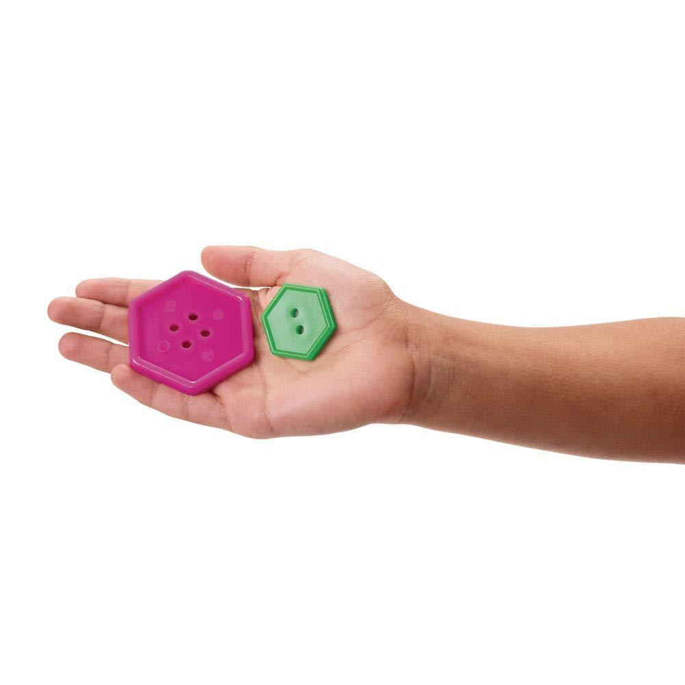 imageColorations  BAGBTN Really Big Bright Buttons 130 Pieces 1 Pound 8 Shapes Assorted Colors Sewing Jumbo Projects Crochet Knitting Gifts Hand Made Arts ampamp Crafts for Kids