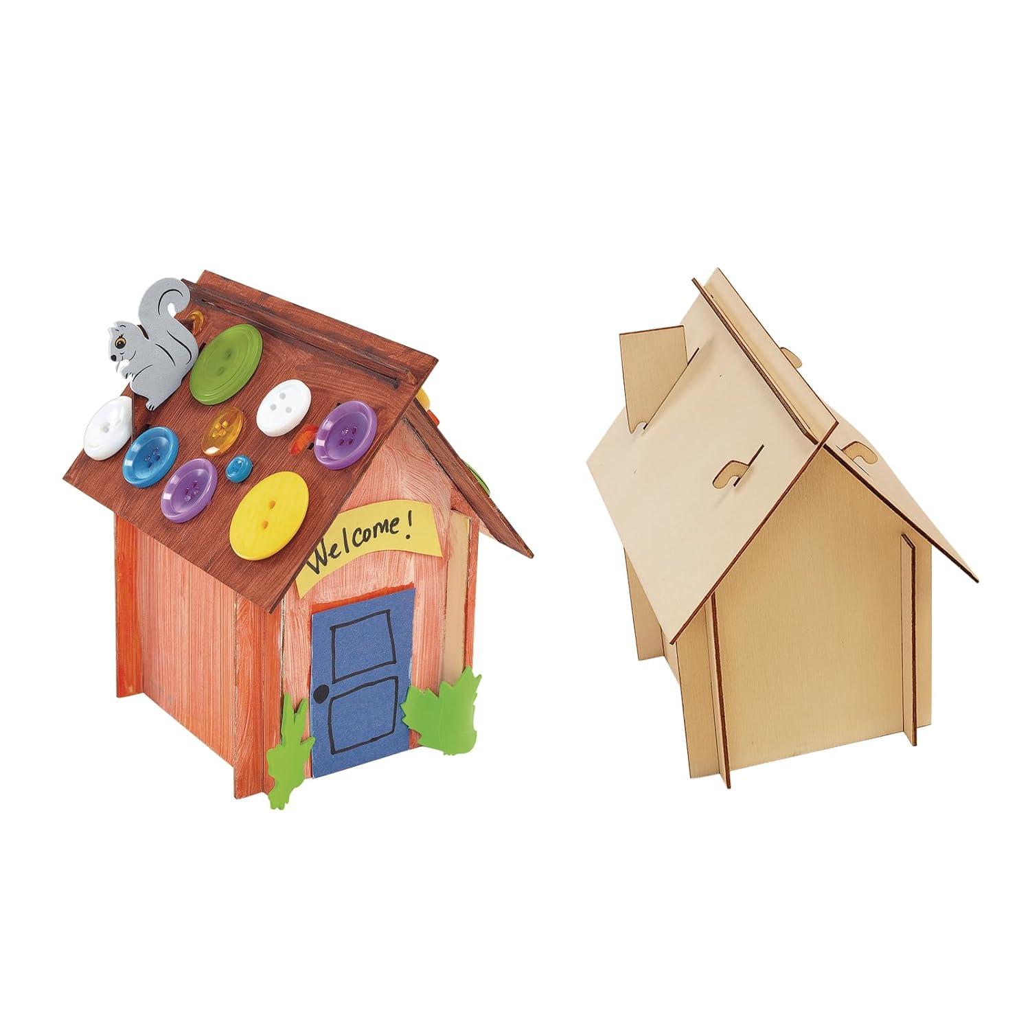imageColorations Easy Build House Set of 6 Item  EZBHOUSE