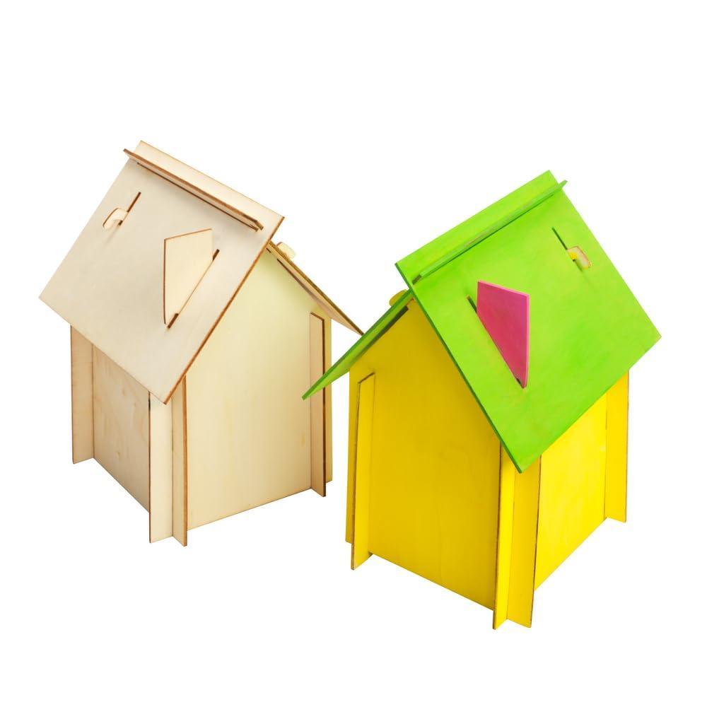 imageColorations Easy Build House Set of 6 Item  EZBHOUSE