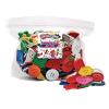 Colorations – BAGBTN Really Big Bright Buttons, 130 Pieces, 1 Pound, 8 Shapes, Assorted Colors, Sewing, Jumbo, Projects, Crochet, Knitting, Gifts, Hand Made, Arts & Crafts, for Kids