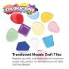 Colorations Plastic Translucent Multi-Color Geometric Shapes, 1 Pound