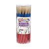 Colorations® Best Value Plastic Handle Brushes – Set of 24 – Crafts for Kids, Painting for Kids, Bulk Paintbrushes, Paintbrush Value Pack, Brush Set