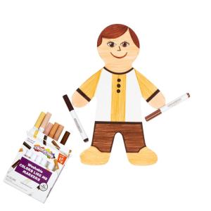 Colorations People Shapes and Colors Like Me Markers