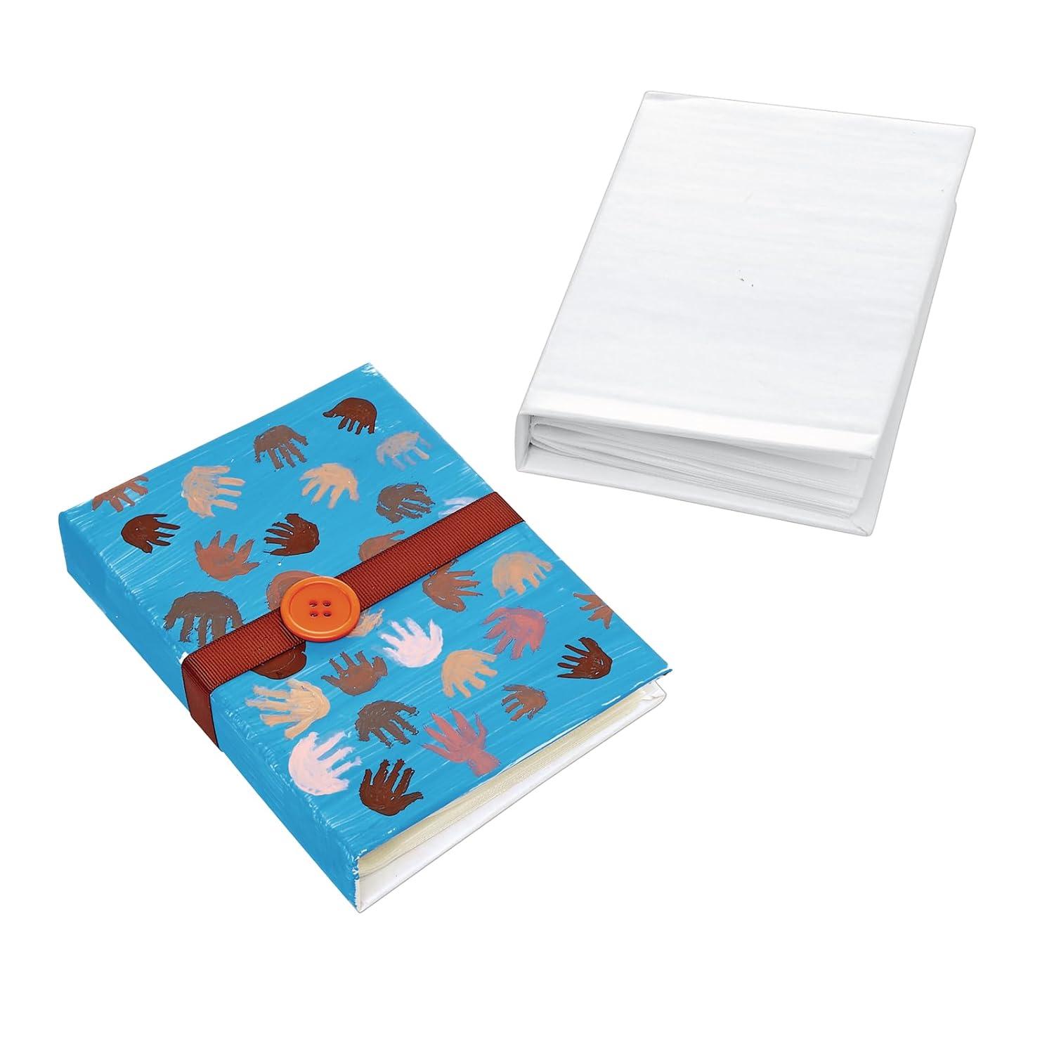 imageColorations Album Decorate Your Own Photo Albums for Young Learners Pack of 12 Albums White