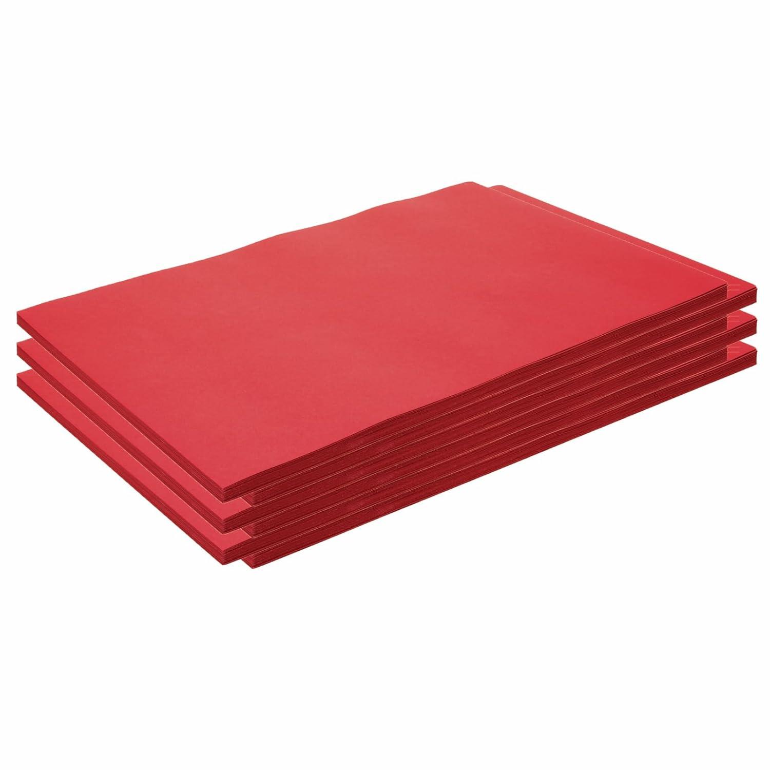 imageConstruction PaperHoliday Green12 inches x 18 inches500 SheetsHeavyweight Construction PaperCraftsArtKids ArtPaintingColoringDrawingCreatingPaperArt ProjectAll PurposeHoliday Red