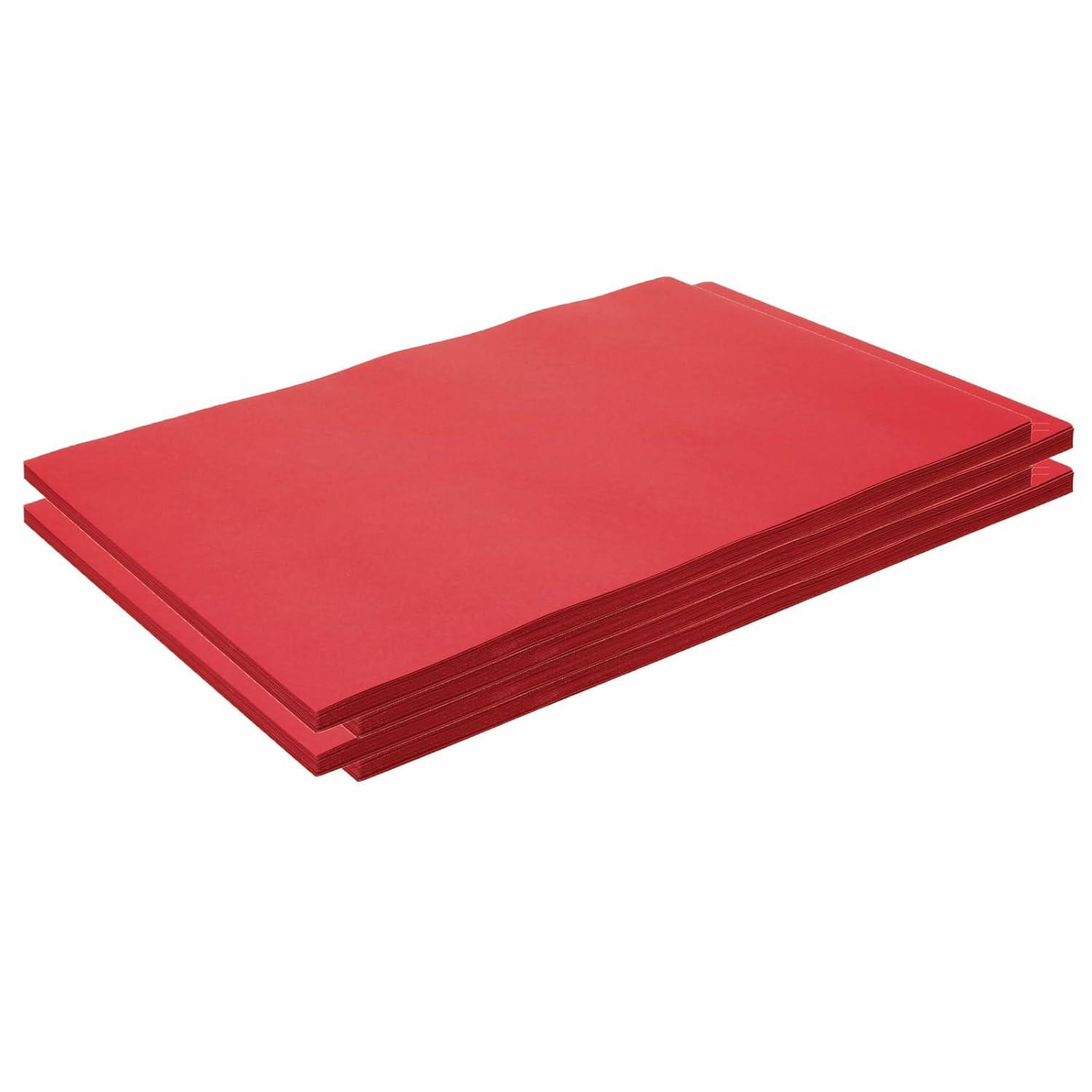 imageConstruction PaperHoliday Green12 inches x 18 inches500 SheetsHeavyweight Construction PaperCraftsArtKids ArtPaintingColoringDrawingCreatingPaperArt ProjectAll PurposeHoliday Red