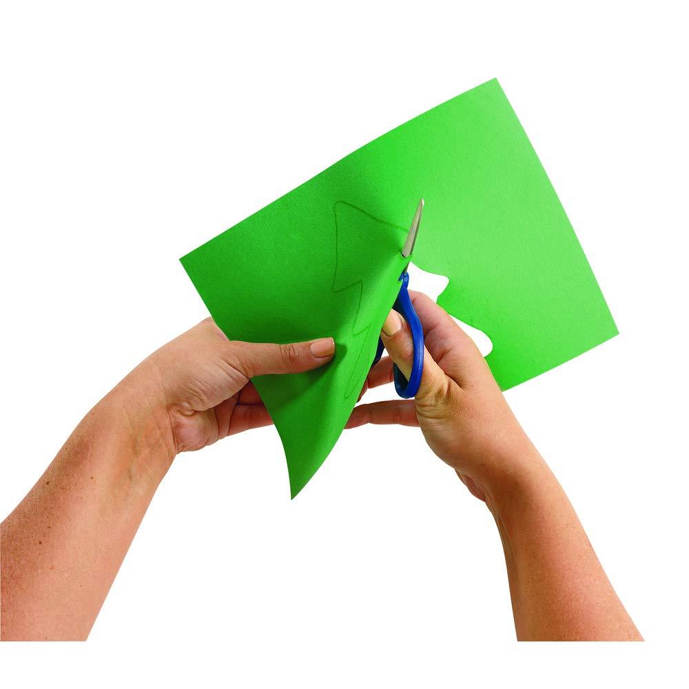 imageConstruction PaperHoliday Green12 inches x 18 inches500 SheetsHeavyweight Construction PaperCraftsArtKids ArtPaintingColoringDrawingCreatingPaperArt ProjectAll PurposeOrange