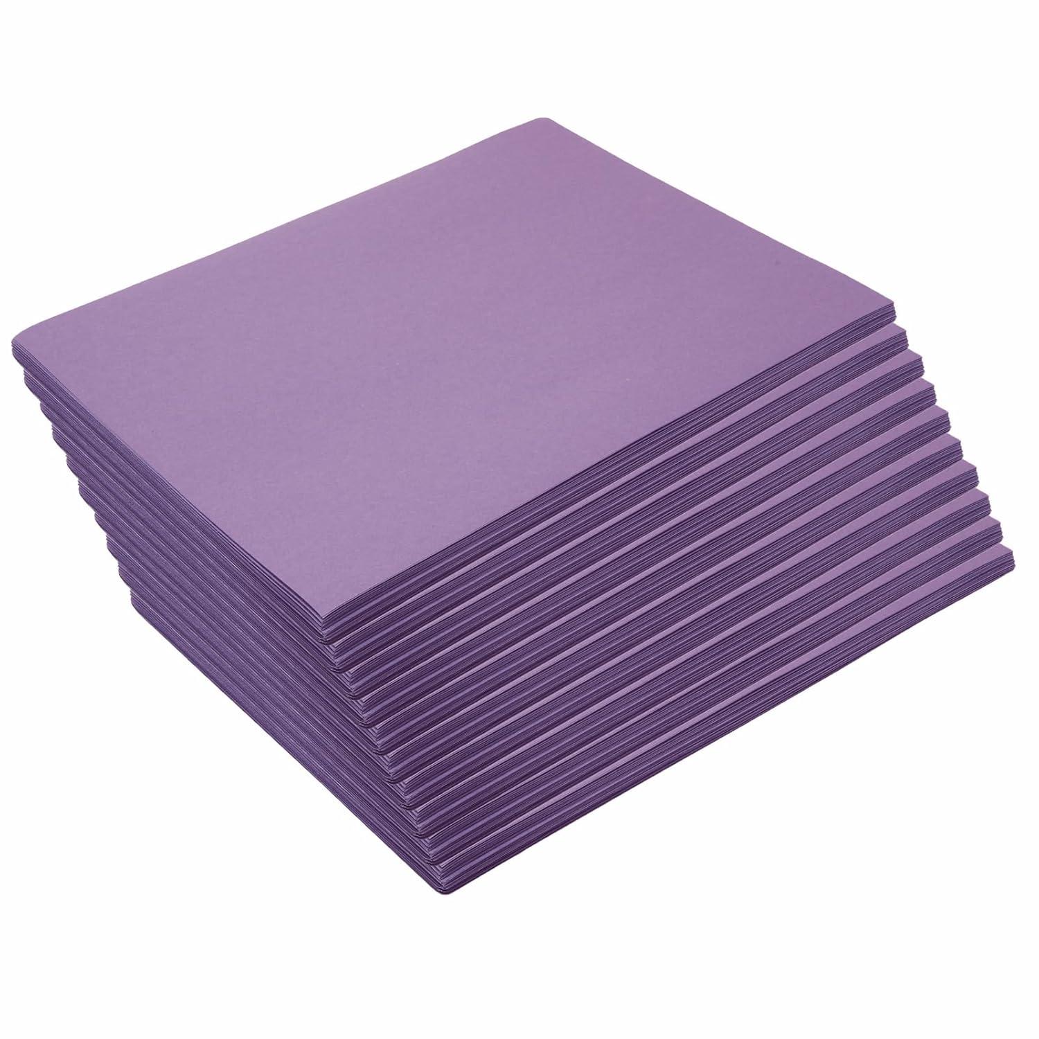 imageConstruction PaperHoliday Green12 inches x 18 inches500 SheetsHeavyweight Construction PaperCraftsArtKids ArtPaintingColoringDrawingCreatingPaperArt ProjectAll PurposeViolet