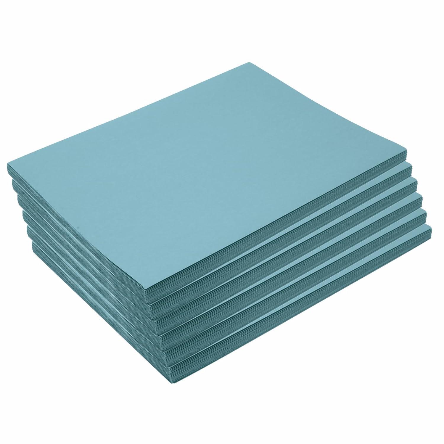 imageConstruction PaperHoliday Green12 inches x 18 inches500 SheetsHeavyweight Construction PaperCraftsArtKids ArtPaintingColoringDrawingCreatingPaperArt ProjectAll PurposeSky Blue
