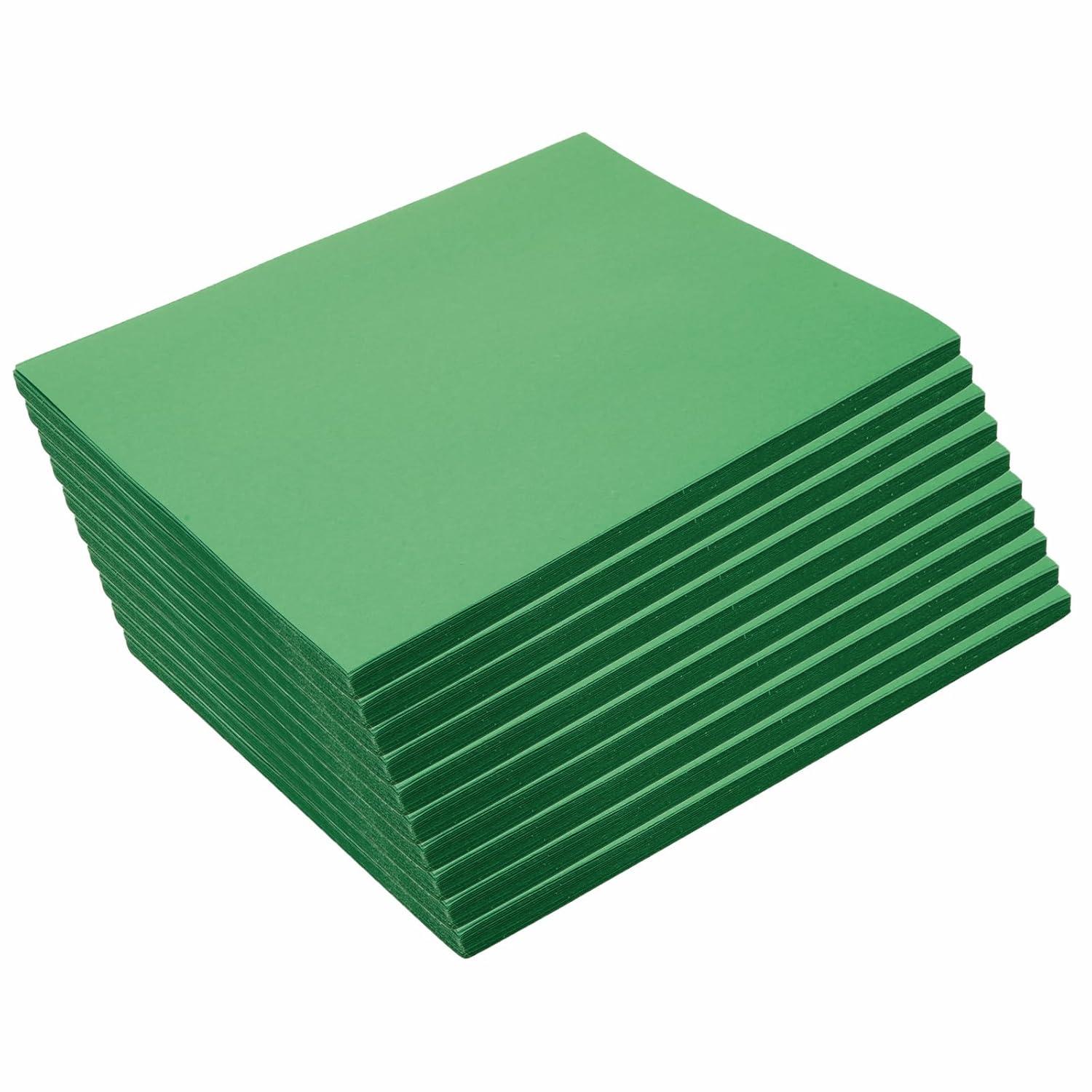 imageConstruction PaperHoliday Green12 inches x 18 inches500 SheetsHeavyweight Construction PaperCraftsArtKids ArtPaintingColoringDrawingCreatingPaperArt ProjectAll PurposeHoliday Green