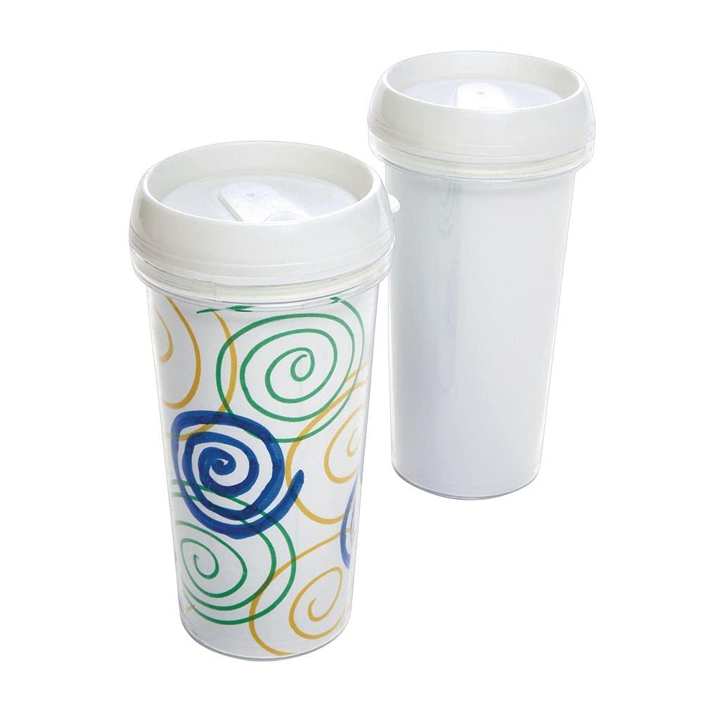 imageDecorate Your OWN Travel Mugs  Set of 24 Item  DYOTM24S