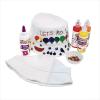 Colorations 10 White Canvas Bucket Hats to Decorate However You Want! Use tie dye, Markers, Fabric Paint, and More to Make Them Perfectly Unique! DYO Bucket Hat, White Bucket Hat for Kids, DIY Hat, Large
