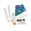 Colorations® Decorate Your Own Kite, Set of 12, Easy Crafts for Kids, Kite Making, Kids Craft, Crafts for Children, Craft for Boys & Girls, Fun Craft for Kids,Personalize Your Own Kite, Fabric Kite
