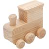 Colorations® Decorate Your Own Wooden Trains, Set of 6, Craft for Kids & Fun Home Activities, Create Unique & Personal Designs, Fun Kids Craft Project, Individually Packaged, Craft & Enjoy!