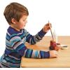 Colorations® Decorate Your Own Wooden Trains, Set of 6, Craft for Kids & Fun Home Activities, Create Unique & Personal Designs, Fun Kids Craft Project, Individually Packaged, Craft & Enjoy!