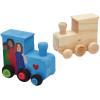 Colorations® Decorate Your Own Wooden Trains, Set of 6, Craft for Kids & Fun Home Activities, Create Unique & Personal Designs, Fun Kids Craft Project, Individually Packaged, Craft & Enjoy!
