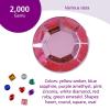 Colorations VEGAS Rhinestones Super Pack (Pack of 2000)