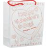 Really Good Stuff Valentine’s Day Classroom Gift Bag – 12 Pack – Color and Personalize – Collect and Carry Kids Craft Bags