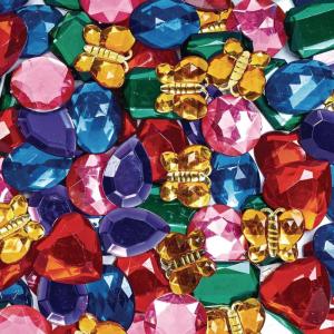 Colorations LIBERACE Giant Glittering Rhinestones – 1 lb.