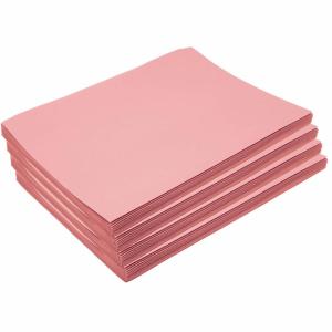 Construction Paper,Holiday Green,12 inches x 18 inches,500 Sheets,Heavyweight Construction Paper,Crafts,Art,Kids Art,Painting,Coloring,Drawing,Creating,Paper,Art Project,All Purpose(Pink)