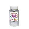 Colorations® Extra-Safe Plastic Red Glitter, 1 lb, Easy Dispensing Shaker Jar, Great for Arts & Crafts, Decorating, Slime, Holiday Party, Weddings, Scrapbooking, Non Toxic Glitter(Silver)
