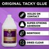 Aleene’s Original Tacky Glue, All Purpose Adhesive, Perfect for Crafts and DIY Projects, Dries Fast and Clear for Large Projects, Refills, 128 fl oz, 1 Gallon(128oz)