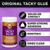 Aleene’s Original Tacky Glue, All Purpose Adhesive, Perfect for Crafts and DIY Projects, Dries Fast and Clear for Large Projects, Refills, 128 fl oz, 1 Gallon(16oz)