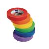 Colorations Colored Painters Masking Tape Kids Craft Set, 1-Inch x 60 Yards, Set of 6, Multicolor Craft Tape Bulk for Kids, Artists, Curves, DIY, Watercolor and Paint, STEM Activities