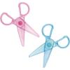 Colorations Plastic Scissors, Set of 24, Pink or Blue, Polycarbonate Plastic, No Hair Cuts