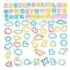 Colorations Assorted Cut Set & Alphanumeric Set(Full Set  77 Pcs)
