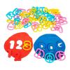 Colorations Assorted Cut Set & Alphanumeric Set(Numbers & Letters  72 Pcs)