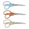 Colorations Heavy-Duty Stainless-Steel Scissors – Set of 3 in Boho Colors