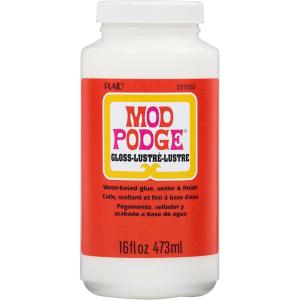 Mod Podge Waterbase Sealer, Glue and Finish(16 oz)
