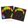 Colorations Emotions Scratch Art Kit
