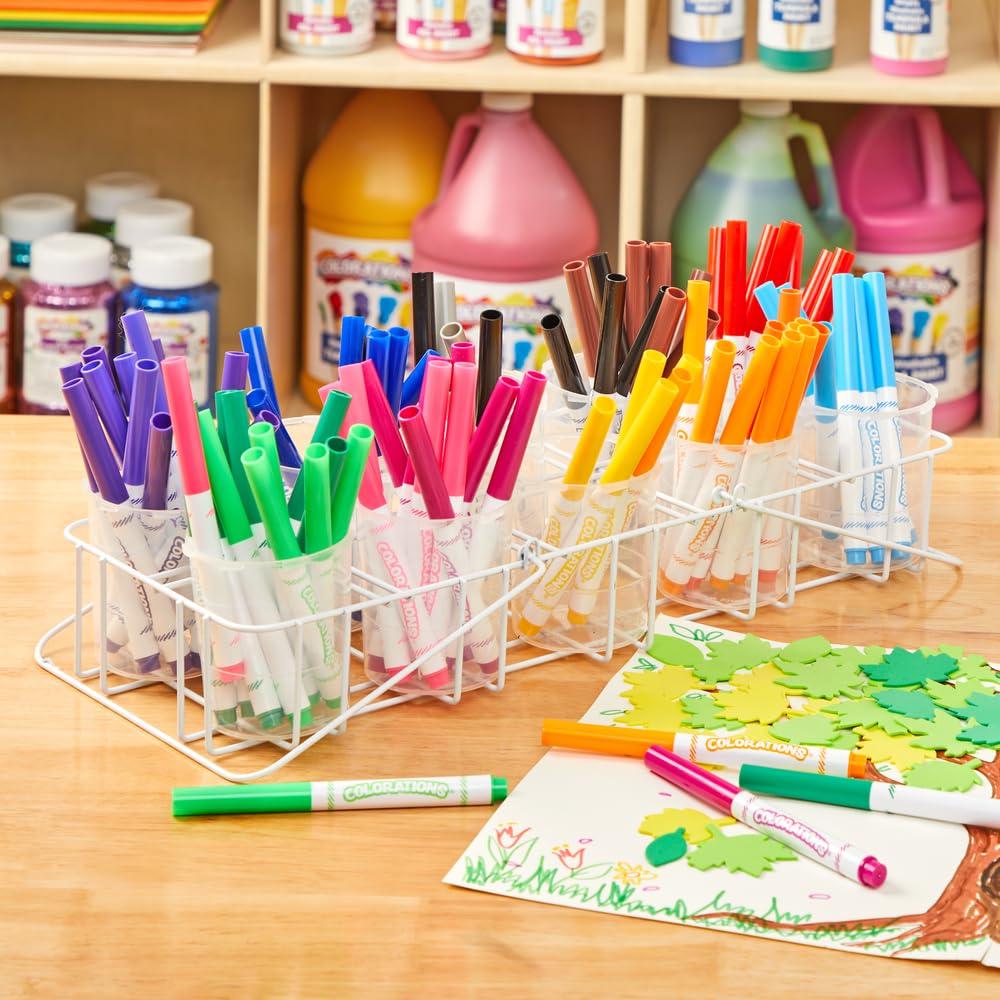 imageColorations AirTight NoMess Paint Cups for Kids Paints Set of 10 Essential Paint Supply Kids Painting Cups No Spill Painting Kids Paint Cups Homeschool Homeschool Use Paint Pots