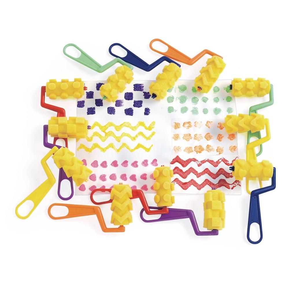 imageColorations COOLROLL Cool Designs Foam Rollers Pack of 12