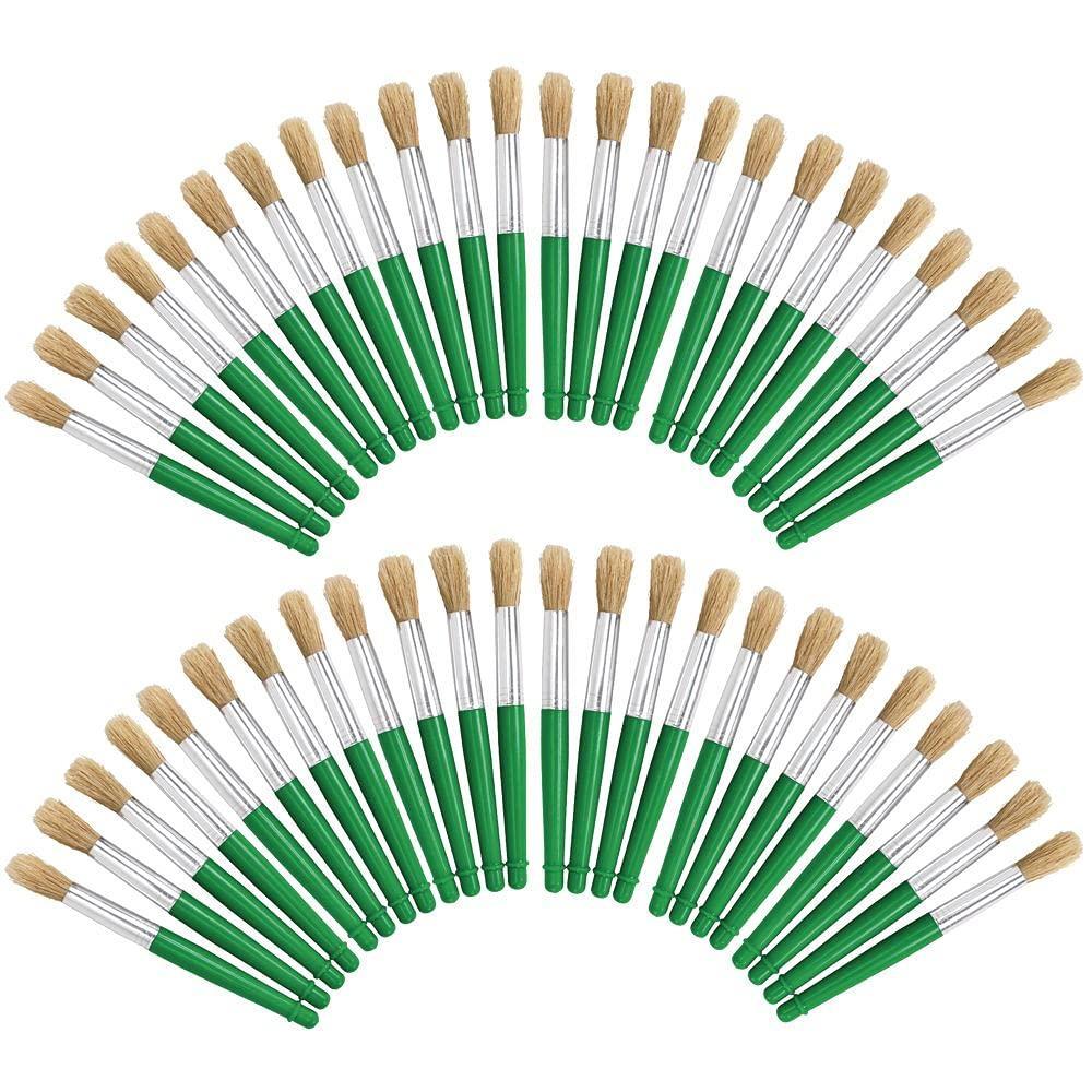 imageColorations Jumbo Chubby Paint Brushes 48 Brushes Individually Packaged Personalize ampamp Decorate for Gifts Arts ampamp Craft Craft for Children Kids Crafts for Home or The Classroom