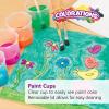 Colorations Air-Tight, No-Mess Paint Cups for Kids Paints, Set of 10, Essential Paint Supply, Kids Painting Cups, No Spill Painting, Kids Paint Cups, Homeschool, Homeschool Use, Paint Pots