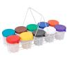 Colorations Paint Cup Caddy for Kids Painting Supplies ( 17 1/4″L x 6 3/4″W x 2 5/8″H)