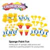 Colorations SPOPAINT Best Value Sponge Painting Variety Pack (Pack of 50)