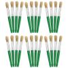 Colorations Jumbo Chubby Paint Brushes, 24 Brushes, Individually Packaged, Personalize & Decorate for Gifts, Arts & Craft Craft for Children, Kids Crafts for Home or The Classroom